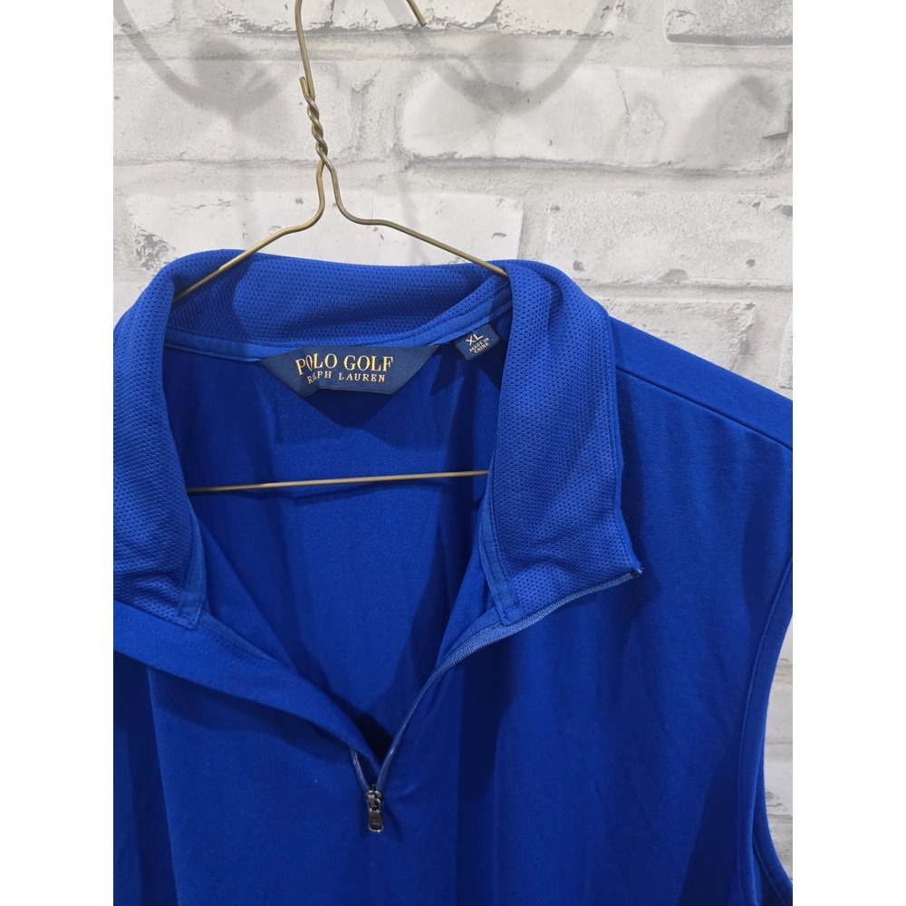 POLO GOLF Ralph Lauren Royal Blue‎ Vest Mens Size XL Excellent Clean